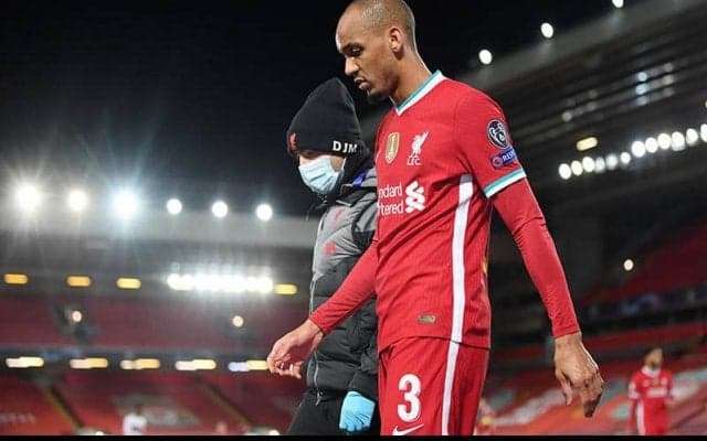 リバプール痛恨！CLミッティラン戦でファビーニョが負傷