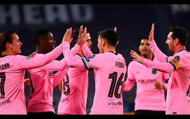 CL2試合連続弾のデンベレ＆メッシ、ユーヴェに0-2勝利でバルサは単独首位に