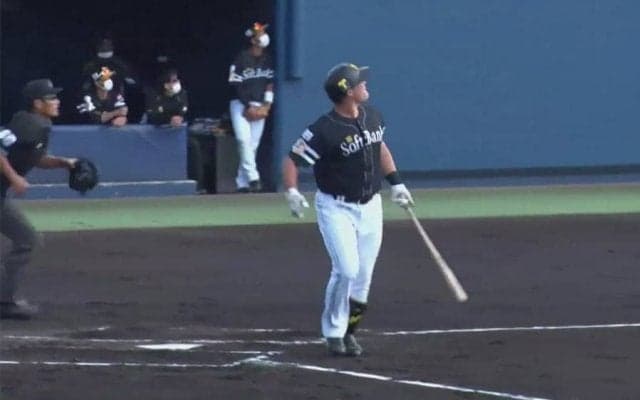 若鷹リチャード、ウエスタン打撃2冠王へ特大3ラン　5年ぶり親子Vなるか