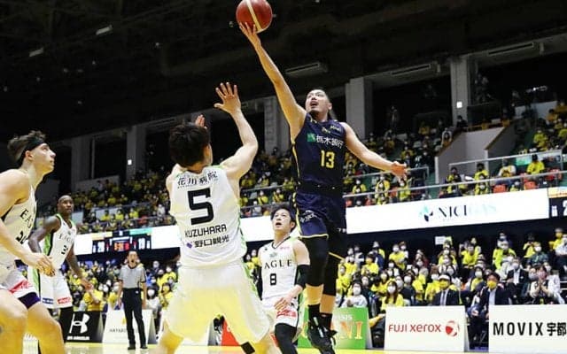 宇都宮が北海道に勝利し5連勝…遠藤が20得点、比江島が19得点を奪取