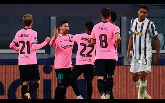 50年ぶりにアウェイでユーヴェを破ったバルサ、GSでは21戦無敗