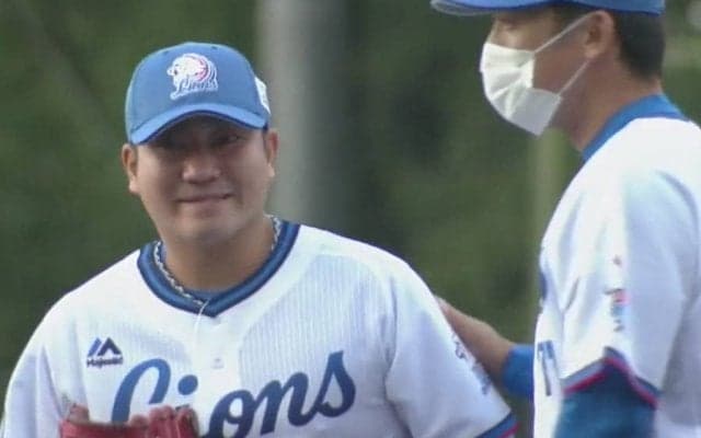 西武の元守護神・高橋朋が涙の引退試合　1球遊飛に家族、渡辺GM、1軍投手陣も拍手
