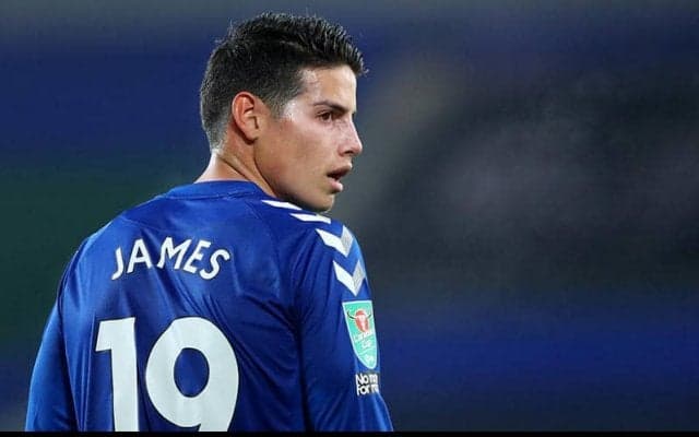 エバートンで輝くハメス、“小さな問題”で今節欠場へ　アンチェロッティが明言