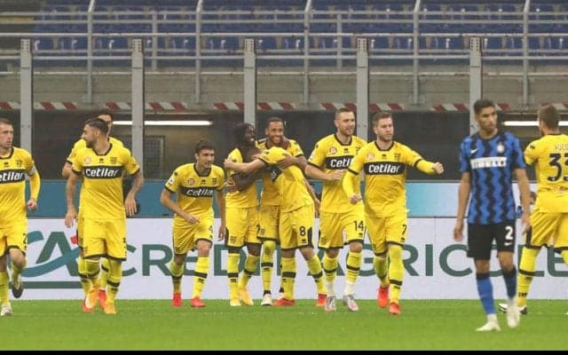 ルカク不在のインテル、ドローに持ち込むもジェルビーニョの2発でパルマに勝ちきれず《セリエA》