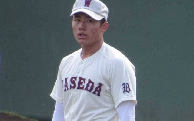 【高校野球】早実・清宮福太郎、いきなり痛烈タイムリー！　秋季東京大会で4番の存在感を発揮