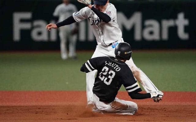 鷹・周東、盗塁の量産ペースも驚異的!?　143試合制なら福本氏超えも可能か