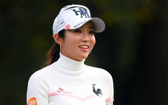 イ・ボミ「もっと早く来たかった」　今季日本初戦へ会見、韓国でアカデミー開設を報告