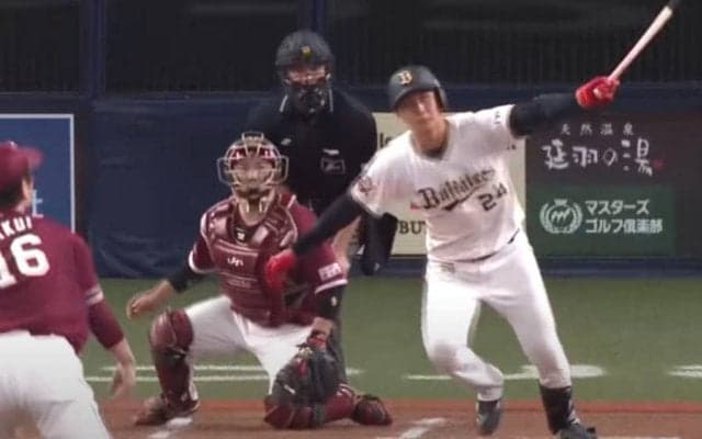 「未来は明るい」「黄金時代を期待」オリ高卒ルーキー紅林、巧み適時打にファン絶賛