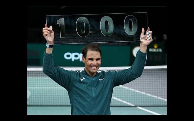  ナダル 史上4人目の快挙達成 