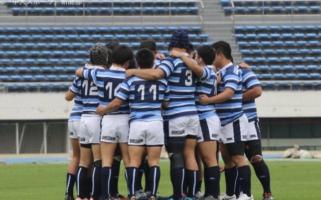 強豪相手に力の差を見せつけられる-関東大学ラグビーリーグ戦　対流経大