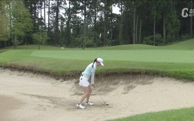 本番でも使えちゃう！？バンカー脱出ドリル　ポイントは「超クローズドスタンス」と「右向きインパクト」