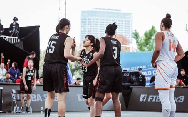 強化合宿を行う3x3女子日本代表。12名が候補選手に選出