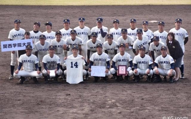 【準硬式野球部】　大経大にサヨナラ負けで関西選手権準優勝