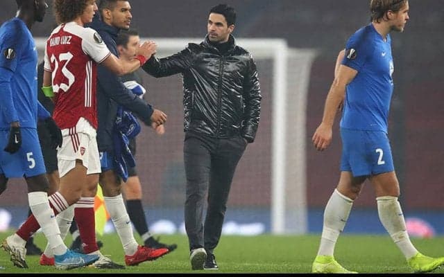 アーセナル指揮官アルテタからウィロックら若手へ 「与えたチャンスに応えないと」