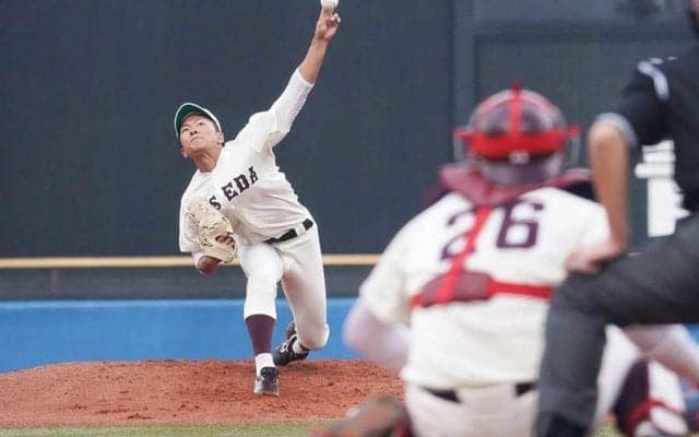【大学野球】Vかけた早慶戦は早大が逆王手　早川が圧巻1失点15K完投、木澤に“ドラ1対決”で完勝