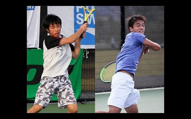  全国高3テニス 男子４強揃う 