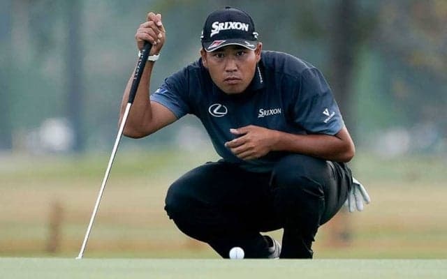 松山、ポーカーフェイスの絶妙16mチップインに米反響「すごい！」「ヒデキは熱い」