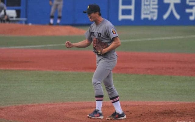 【野球】投手戦に競り負け、優勝の行方は明日へ持ち越しに 早大①