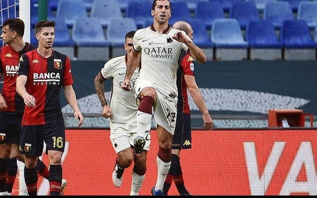 ムヒタリアンが圧巻のトリプレッタ!　コロナ陽性でジェコ不在のローマが今季2度目の連勝!《セリエＡ》