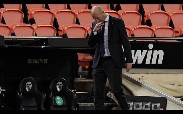 VARに屈したジダン 敗戦は「私の責任」 3つのPK献上も「誰のせいでもない」