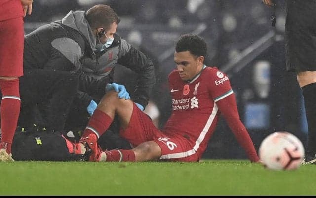 アレクサンダー＝アーノルドまでも負傷離脱か　イングランド代表辞退へ