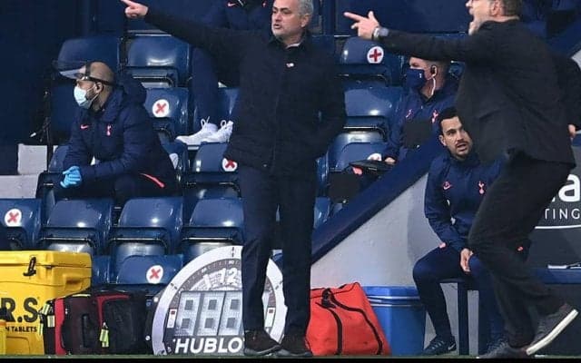 WBAに辛勝もモウリーニョ監督はチームを高評価「見事な団結力だった」