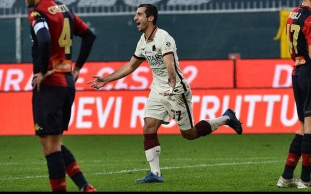 トリプレッタのローマMFムヒタリアン、エースから発破「今日は得点しなければならないと言われた」