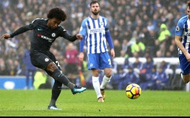 アザール、バチュアイ、ウィリアンが阿吽の呼吸で狭いスペースを突破【チーム・ゴールズ】