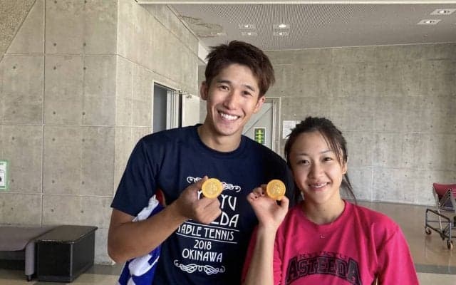 吉村真晴「島の皆さんからパワーもらえた」琉球アスティーダ、石垣島で講習会と卓球教室開催