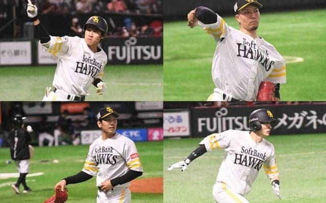 鷹が育成出身者だけで“6冠”達成　千賀が3冠＆石川は2冠、周東は初盗塁王