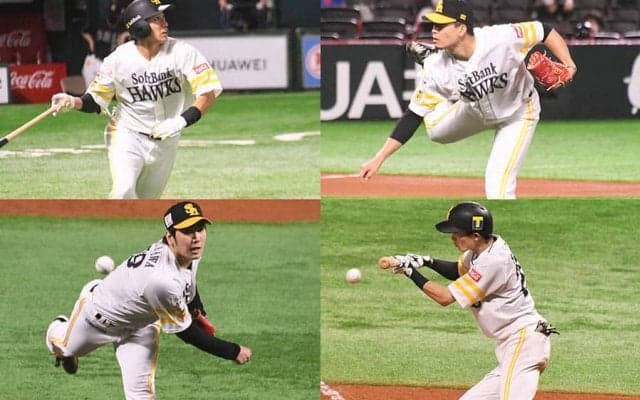 3年ぶりリーグVの鷹は5人がタイトル獲得　盗塁王の周東「49と50じゃ違う」