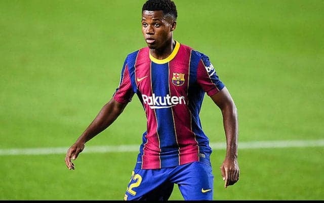 バルセロナがFWアンス・ファティの左ヒザ内側半月板手術実施を発表…4カ月の離脱