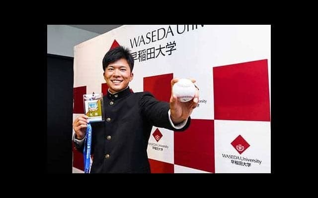 楽天ドラ1早川「天皇杯と同じくらい緊張」　当たりクジに記された石井GMからの言葉は？