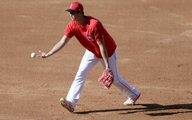 【MLB】大谷翔平が“四刀流”挑戦に意欲　初の一塁手＆7年ぶり外野手へ「いつでもどこでも」