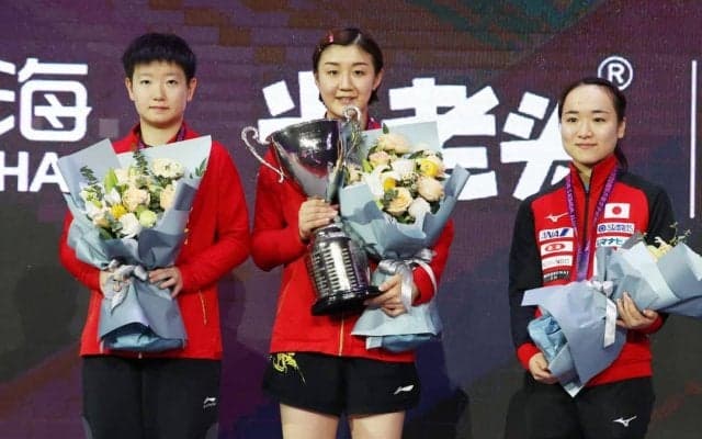 世界ランク1位・陳夢がW杯初優勝　伊藤は3位入賞＜卓球・女子W杯最終日総括＞