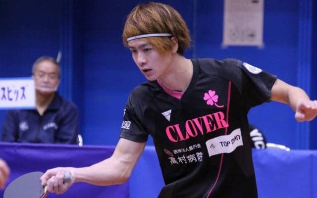 “ゴールド選手”田添響、連勝デビュー　クローバー歯科が好発進＜後期日本卓球リーグ＞