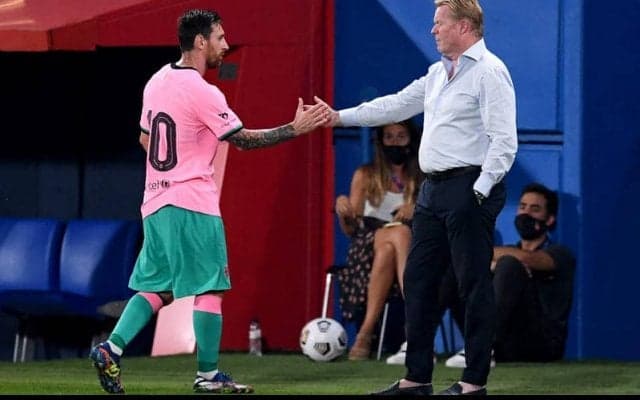 メッシへの変わらぬ信頼を強調するクーマン「“メッシなし”より“メッシあり”だ」