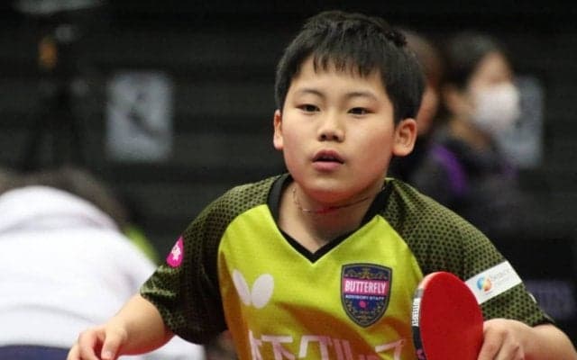 卓球界期待の13歳・松島輝空、Tリーグ参戦　水谷、張本ら所属のKM東京でプレー