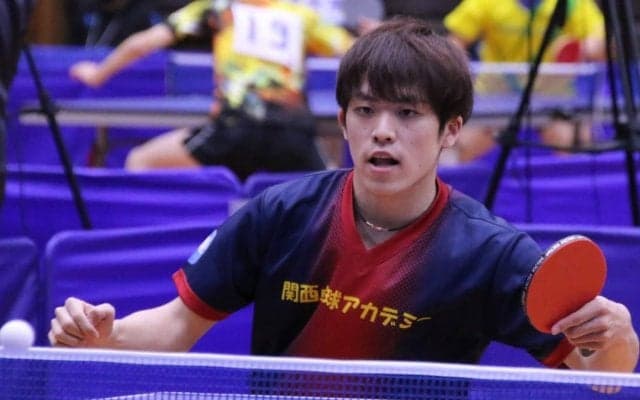 伊藤美誠の練習パートナーも務める坂根翔大、日本卓球リーグデビュー「久々の試合で楽しい」