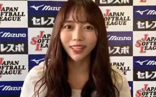 「投げ方キレイ」　SKE48野島樺乃の美しい“ウインドミル”始球式にファン絶賛