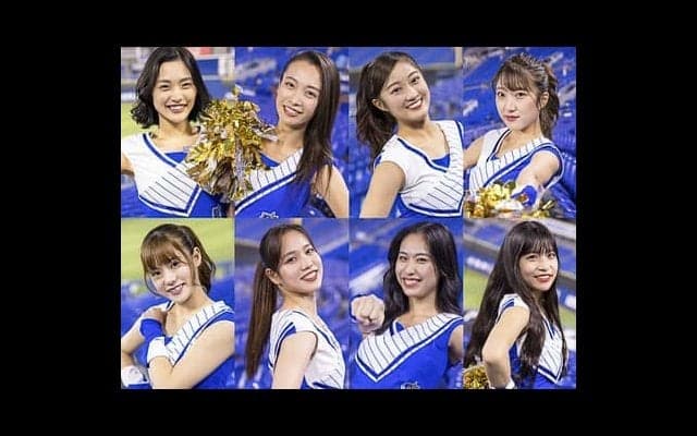 ベイスターズ愛を全身で表現。スタジアムを華やげるDeNAの美女チアリーダーたち