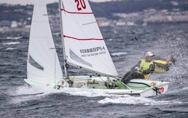 上位陣僅差で決勝シリーズへ。470全日本選手権2日目