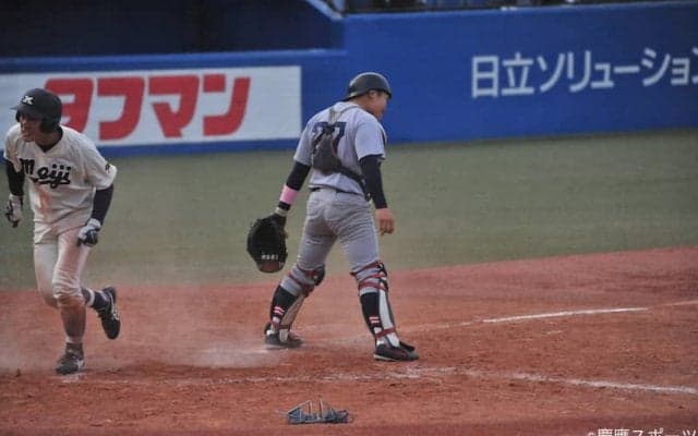 【野球】緊迫した投手戦を繰り広げるも、最終回に失点し優勝を逃す フレッシュトーナメント決勝 明大戦