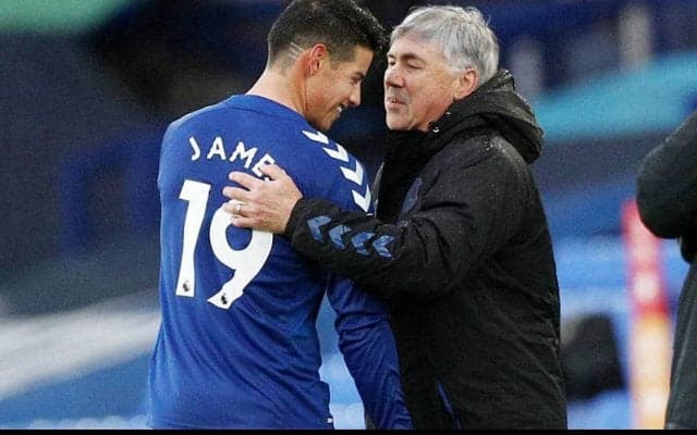 レアルで“プレーするのに必死だった”ハメスは「正しい場所を見つけた」 エバートンで蘇らせた恩師が語る