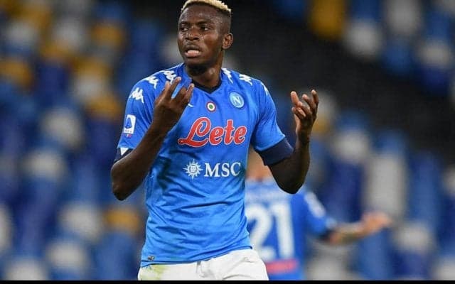 ナポリFWオシムヘンが手首を負傷、代表ウィーク明けはミラン&ローマ戦
