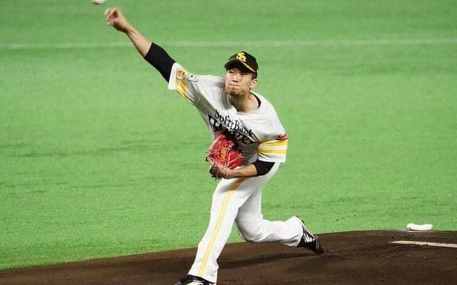 鷹・千賀、いきなり159キロ！　圧巻の立ち上がり、カットボールでも150キロ