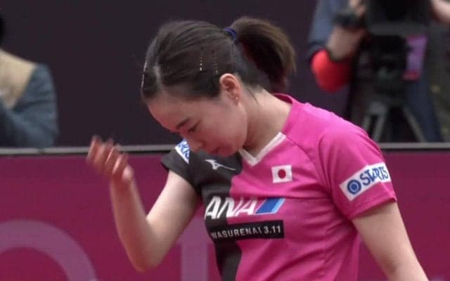 石川佳純 20歳のアジア女王に敗れ8強で姿を消す＜卓球 女子W杯＞