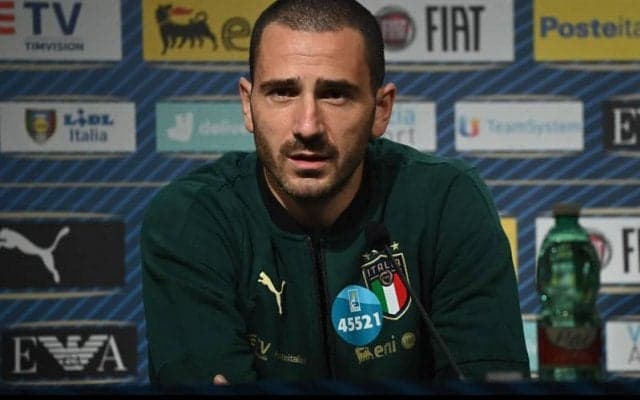 イタリア代表離脱のボヌッチは20日程の離脱か、CL2試合欠場へ