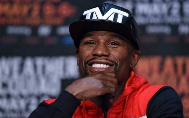 メイウェザー、会見で自由奔放「天心戦は練習してない」「東京五輪開催おめでとう」