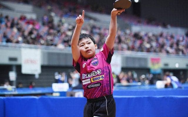 13歳松島輝空 男子最年少 Tリーグ参戦へ